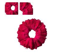 Coleteros grandes para mujer, coleteros grandes de encaje de gran tamaño, elásticos y gruesos, coleteros para el cabello, coleteros para el cabello, no dañan el cabello grueso y fino