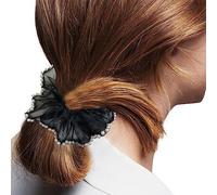 Coleteros grandes y esponjosos y para mujer, lindos y versátiles, de malla manual y accesorios para el cabello para citas, compras, calle, fiestas Lambo