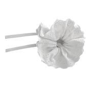 Coleteros para el pelo con cordón de encaje para mujeres y niñas, de tela de gran tamaño, cómoda para el uso diario