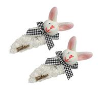 Coleteros para el pelo de felpa con dibujos animados de conejo, diadema para lavar la cara, lindo tocado de animales, accesorio para el cabello, diademas de conejo para mujer, diadema para lavar la