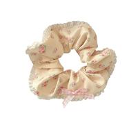 Coleteros para el pelo de tela elástica, diseño floral, adorno para el pelo, estilo casual, a la moda, para mujeres y niñas, coletero de moda