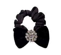 Coleteros para el Pelo Diadema con lazo de terciopelo con diamantes de imitación for mujer