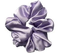 Coleteros para el pelo, lazos suaves de satén de seda, bandas elásticas de terciopelo, bandas elásticas para el pelo de gran tamaño, bandas de soporte para cola de caballo, color rojo duradero