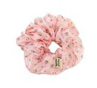 Coleteros pelo mujer 2pc Oversized Printed Chiffon High Elastic Hair Rope Sweet Fabric Scrunchies Accessories(Color11)