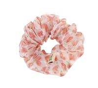 Coleteros pelo mujer 2pc Oversized Printed Chiffon High Elastic Hair Rope Sweet Fabric Scrunchies Accessories(Color3)