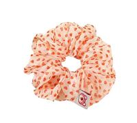 Coleteros pelo mujer 2pc Oversized Printed Chiffon High Elastic Hair Rope Sweet Fabric Scrunchies Accessories(Color8)