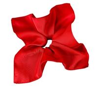Coleteros Pelo Mujer 2pc Women Red Scrunchies Satin Elastic Hair Bands Ponytail Holders Tie Solid Color Rope Scrunchy Rubber Band Rings para Accesorios(25cm)