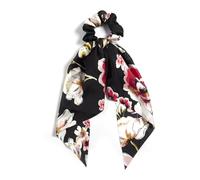 Coleteros Pelo Mujer 3 cintas elásticas for el pelo con diseño de pintura al óleo vintage for mujer, elegantes coletas for(Black)