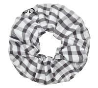 Coleteros pelo mujer 6pcs Hair Scrunchies Elastic Band Women Holder Accessories Chiffon Cute Headwead Plaid(Color3)
