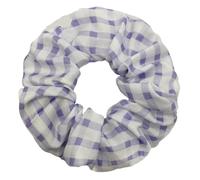 Coleteros pelo mujer 6pcs Hair Scrunchies Elastic Band Women Holder Accessories Chiffon Cute Headwead Plaid(Color4)