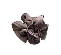 Coleteros Pelo Mujer De Tela 2pc Big Hair Tie Ribbon Scrunchies Satin Elastic Band Bow Women Simple Temperament Ponytail Accessories(Deep purple)