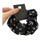 Coleteros Pelo Mujer De Tela 3pc Leopard Print Oversized Scrunchie For Women Elastic Big Hair Tie Girls Black Rubber Bands Retro Rope(Color 9)