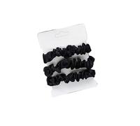 Coleteros Pelo Mujer De Tela 3pcs/set Woman Silk Hair Scrunchies Set Solid Colors Rubber Band Ponytail Holders Ties Women Accessories(Color 9)