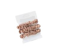 Coleteros Pelo Mujer De Tela 3pcs/set Woman Silk Hair Scrunchies Set Solid Colors Rubber Band Ponytail Holders Ties Women Accessories(Color 3)