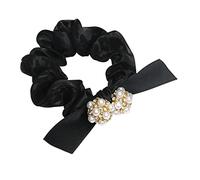 Coleteros Pelo para Cola de Caballo, 2 Uds Lazo De Perla Cinta Para El Cabello Anillo De Cuerda Para El Cabello Anillo De Encaje Cola De Caballo Cabeza Cuerda Accesorios Para El Cabello Gomas de Pelo