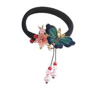 Coleteros Pelo para Cola de Caballo, Elásticos Para El Cabello, Coleteros, Mariposa, Flor De Melocotón, Coleta, Lazos Para Mujeres Y Niñas Gomas de Pelo Mujer