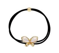 Coleteros Pelo para Cola de Caballo, Lazos Elásticos Negros Para El Cabello, Coleteros, Banda De Goma, Diademas, Accesorios Para El Cabello Gomas de Pelo Mujer