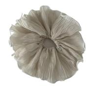 Coleteros plisados de algodón con temperamento retro, grandes y dulces, accesorios for el cabello(Color1)