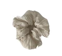 Coleteros plisados de algodón con temperamento retro, grandes y dulces, accesorios for el cabello(Color8)