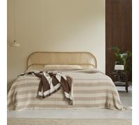 Colette - Cabecero de ratán de 200 cm H 110 x B 200 x T 3 cm