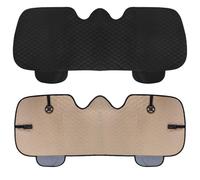 Colexy Cojín universal para asiento de coche, 134 x 50 cm, antideslizante, transpirable, negro, para Dmen, hombre, coche, tractor, camión