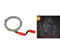 Colexy Desatascador de Tuberías, Alambre Desatascador de Tuberías, Tubería Cable Desatascadors 5m, Desatascadors Fregadero con Guantes, Destapador de Cañerias para WC, Fregadero, Ducha y Desagüe
