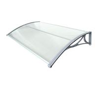 Colgadizo Puerta Principal para Techos Pultvordach Casa Entrada 120x75cm Gris