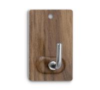 Colgador Adhesivo - Colgador de Madera con Fuerte Adhesivo, Ideal para organizar Espacios
