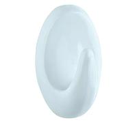 Colgador adhesivo (Plástico, Blanco, 6 ud.)