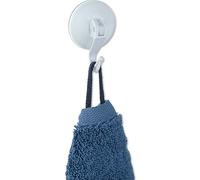 Colgador con ventosa (Diámetro: 4,5 cm, 2 ud., Blanco)