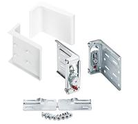 Colgador de armario LIBRA H11 Blanco para Armarios de pared pesada con unaCapacidad de carga de hasta 160 kg