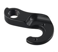 Colgador de cambio trasero de bicicleta, cola de aleación de aluminio | Gancho para marcos Trek Domane, pieza de repuesto negra ligera para reparación de bicicletas y protección de transmisión