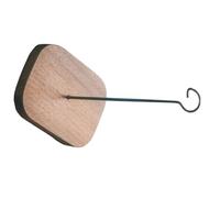 Colgador de campanilla de viento, soporte para plantas, colgador adhesivo para cestas de flores, comedero de pájaros, linterna, balcón, terraza, patio, porche, jardín al aire libre