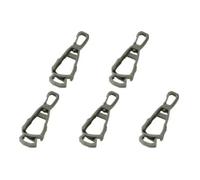 Colgador de Clip for Guantes for Exteriores, Gancho anticaída Multiusos, Soporte Trabajo para Mochilas, Cinturones(5pcs Green)