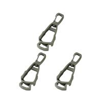 Colgador de Clip for Guantes for Exteriores, Gancho anticaída Multiusos, Soporte Trabajo para Mochilas, Cinturones(3pcs Green)