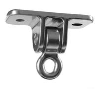 Colgador de columpio resistente de acero inoxidable 304 con rotación suave para gimnasio, yoga, boxeo, saco de arena, soporte de montaje de viga, plata, 850 kg (A)