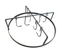 Colgador de costillas LavaLock para WSM WeberSmokey Mountain: sistema para colgar carne de acero inoxidable con costillas