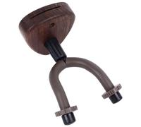 Colgador de Cuello para Guitarra, Soporte para bajo de Montaje en Pared, Madera de Nogal, Estilo Moderno Multifuncional para Violín, Ukelele, Banjo (Sin retroiluminación colorida