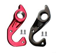 Colgador de engranajes trasero Mech para cubo, para axial, para bicicletas Agree C62 ProSL, diseño ligero de aleación de aluminio para un cambio preciso y estable (negro)