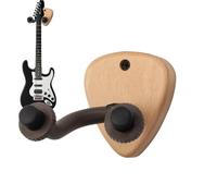 Colgador de guitarra - Material de hierro de haya y nogal | 6 pulgadas Pick Hook Rack, 230 g, soporte de pared de , mejora la presentación de los instrumentos de bajo folk y el almacenamiento