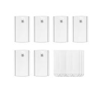 Colgador de Marco Universal, Jumbo, 6 Colgadores de Cuadros, 16 Tiras Adhesivas Grandes Amovibles, Ganchos Para Colgar Cuadros sin Daños, Resistentes, sin Clavos