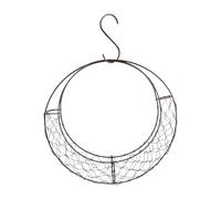 Colgador de Material para Nidos de Pájaros Marco Lunar en Forma de Corona