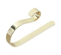 Colgador de metal para calcetines de Navidad para chimenea, paquete de 4 ganchos festivos con diseño decorativo resistente, accesorio para colgar en la repisa de vacaciones (A)