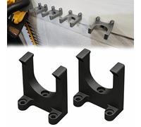 Colgador de pared compatible con sierra de poste DeWalt de 20 V MAX y cortasetos, gancho de almacenamiento vertical para DCPS620, DCPH820, postes de extensión (negro, paquete de 2)