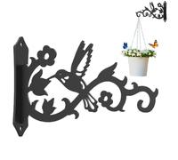 Colgador de plantas para interiores, ganchos para plantas en forma de pájaro para pared, ganchos decorativos rústicos para decoración de interiores, pared/techo, sala de estar, baño, dormitorio