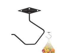 Colgador de plátanos debajo del armario - Soporte Plegable con Adhesivo y Tornillo,Soporte para Plátanos Bajo Encimera,Para Despensa, Comedor, Estilo Rústico, Salón, Cocina y Vehículo Recreativo