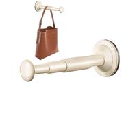 Colgador de ropa de tabería - Rack de gancho de pared extraíble, Fuerte adhesivo Mount Holder | Carril de ropa plegable para uso en baño, sistema colgante compacto con un