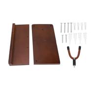Colgador de Soporte para Guitarra, Ganchos para Perchas de Guitarra Multifunción Desmontables de Madera, Soporte de Pared para Guitarra para bajo de Violín Eléctrico Acústico