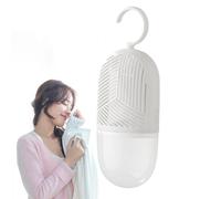 Colgador deshumidificador de armario, deshumidificador de baño, con bolsa colectora de agua, bolsas absorbentes de humedad para baño