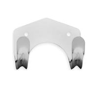 COLGADOR DOBLE ACERO ZINCADO PARA HERRAMIENTAS. INOFIX (BLISTER 3 UNID)